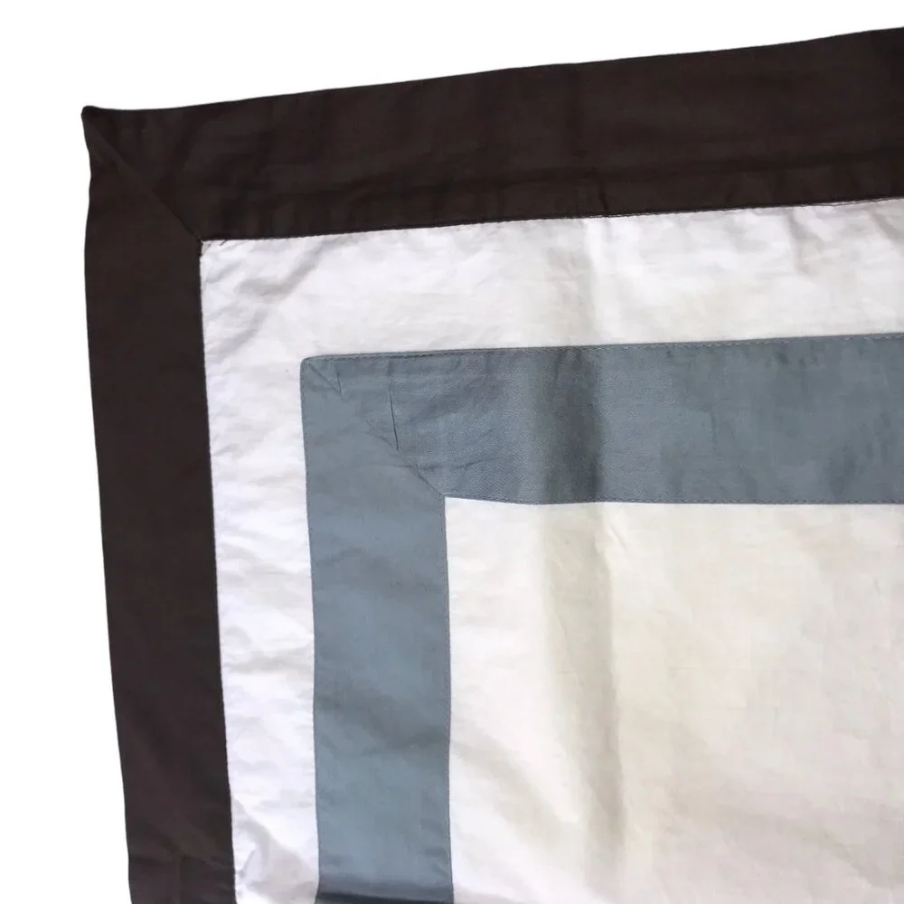 One Pair (Set of 2) Restoration Hardware Pillowcases QUEEN 100% Cotton ITALY